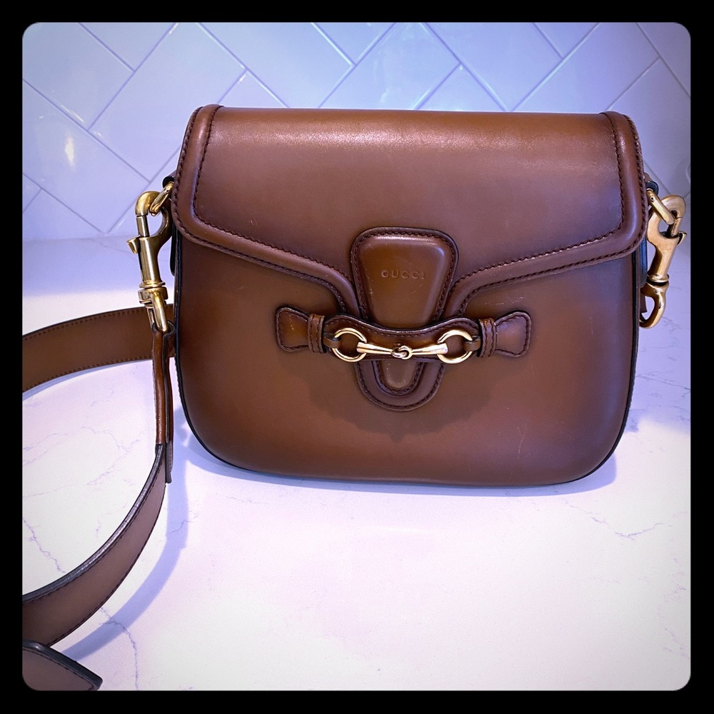 Authentic! Gucci Lady Web Shoulder Bag👜
